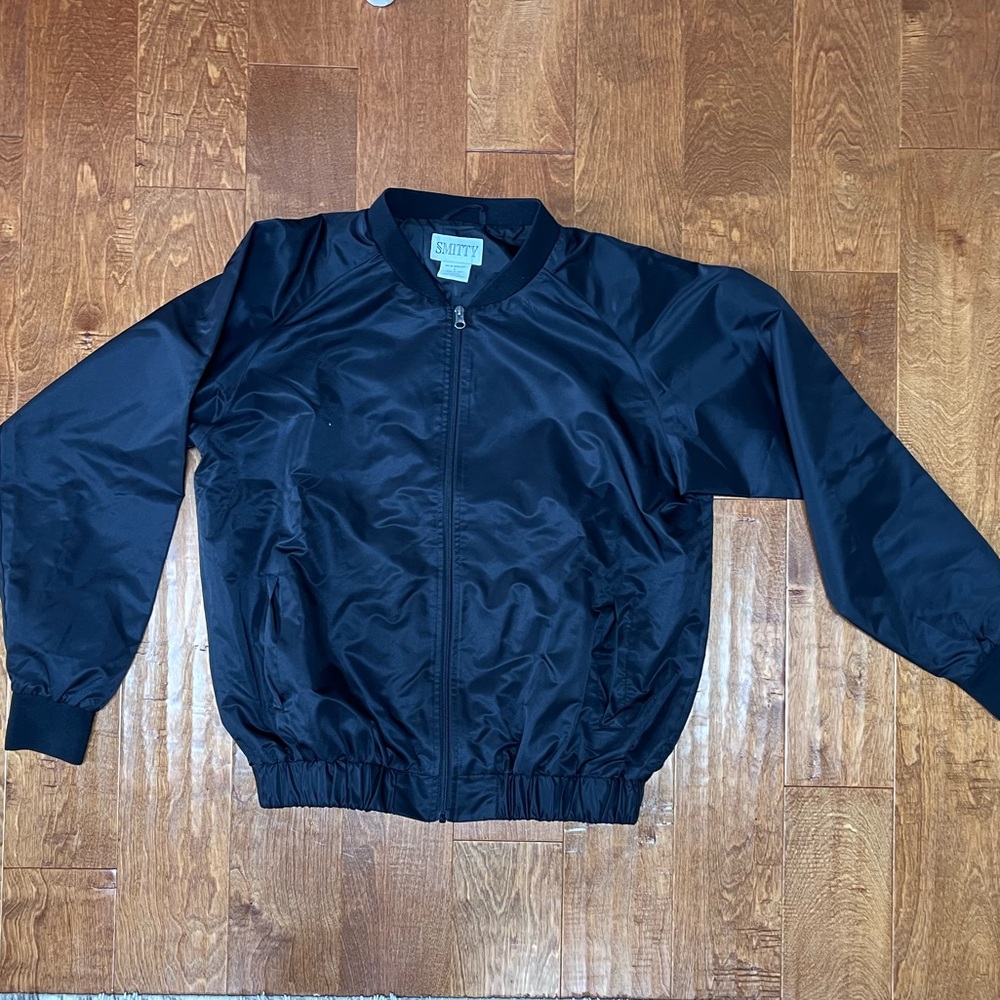 Men’s Smitty Basketball Official’s Full-Zip Bomber Jacket - Large - Referee